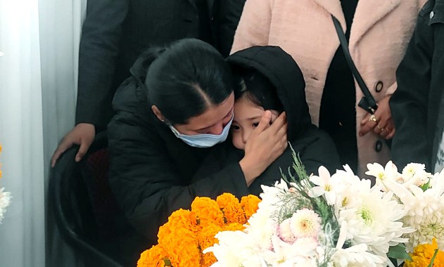 Thousands Mourn as Prashant Tamang's Body Arrives in Darjeeling