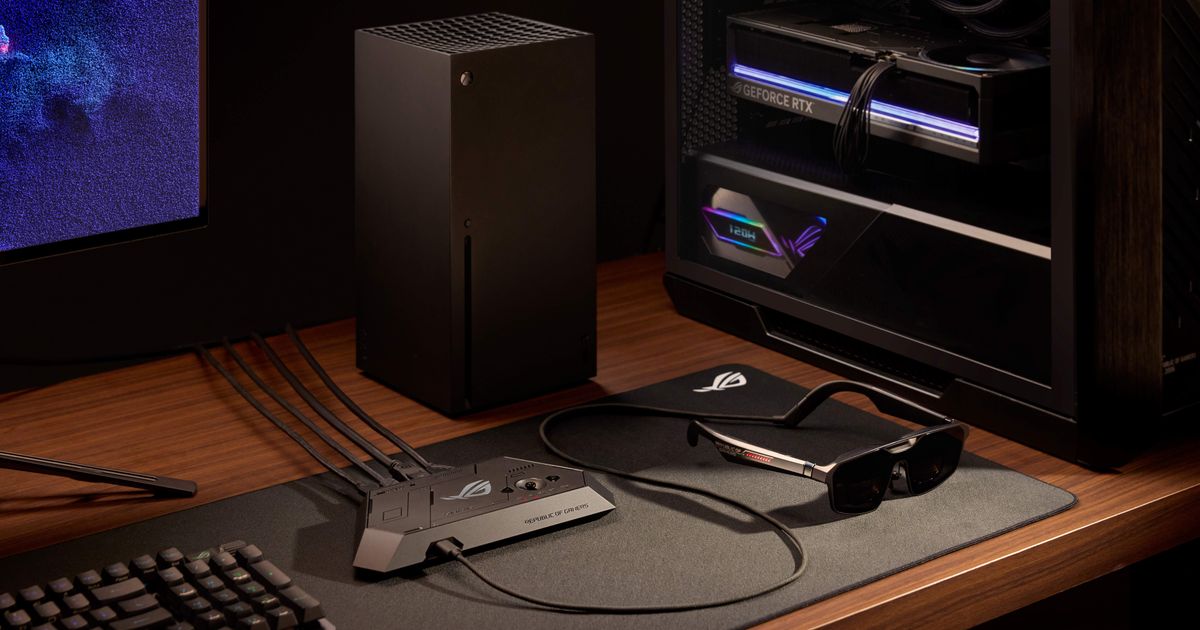 Experience the Future: ASUS ROG XREAL R1 AR Gaming Glasses Unveiled!