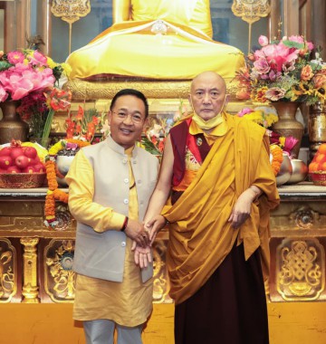 Chief Minister Golay's Inspiring Visit to Gaya's Mahabodhi Temple
