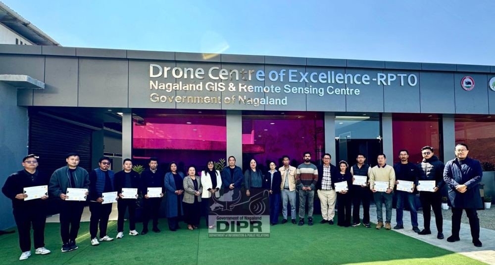 Historic First FPV Drone Training Graduates in Nagaland