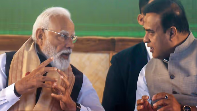 PM Modi Sends Heartfelt Birthday Wishes to Assam CM Himanta Biswa Sarma