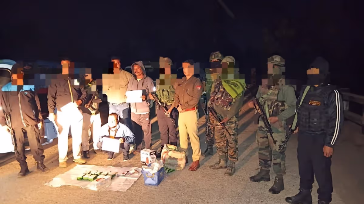 Assam Rifles Bust Major Drug Operation: Heroin Worth Rs 60 Lakh Seized