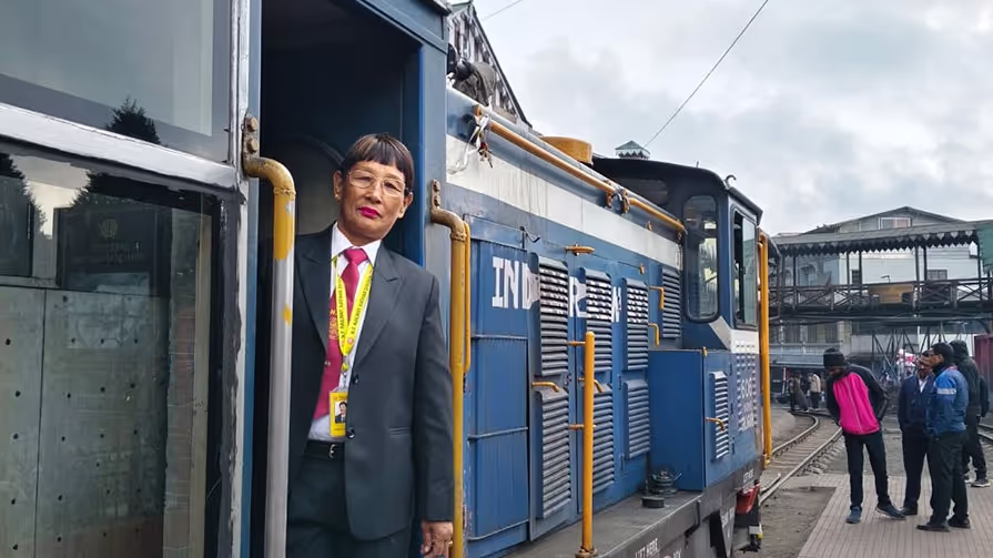 Historic: Assam's Sarita Yolmo, First Woman TTE on Darjeeling Heritage
