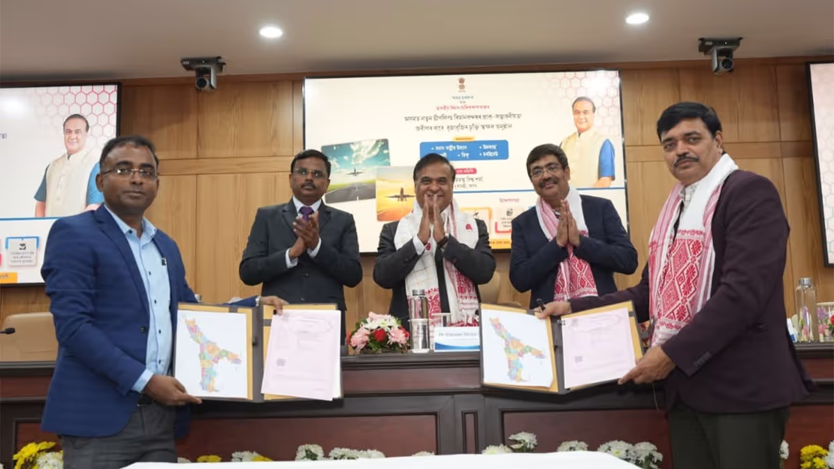 Assam Government, AAI Sign Landmark MoU for Five Greenfield Airports