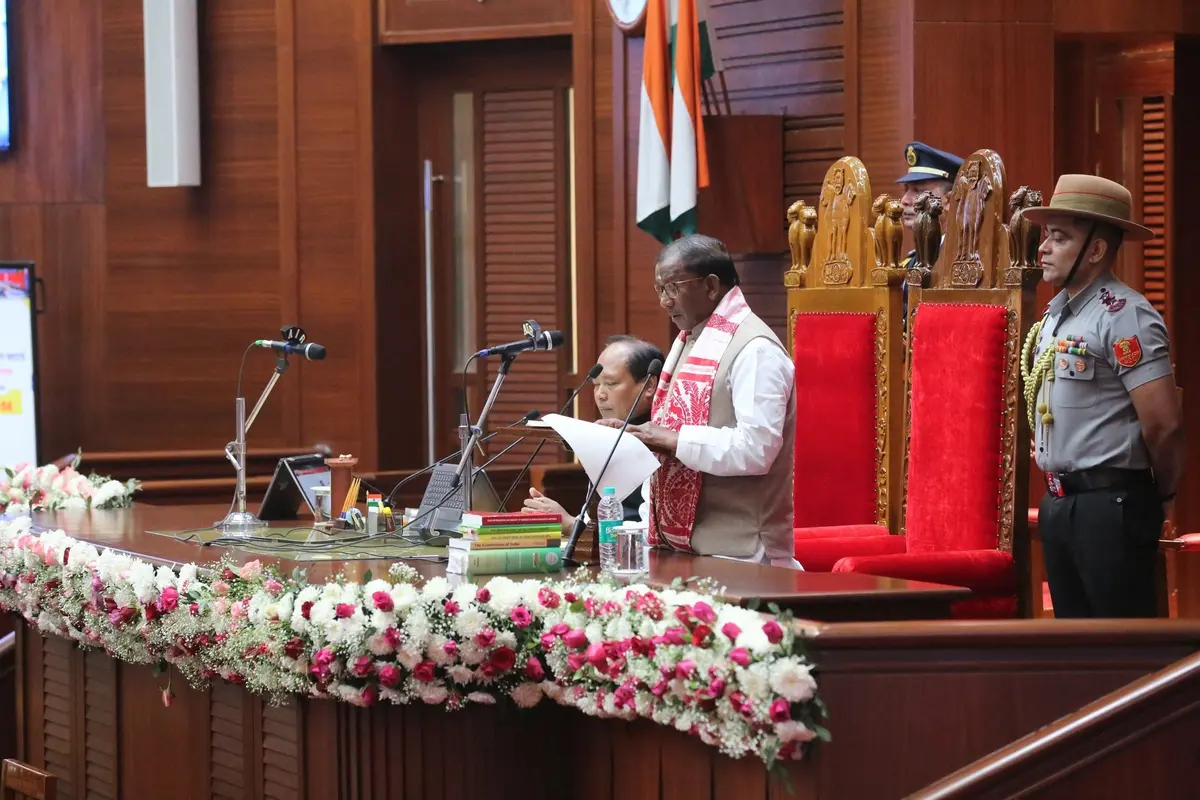 Opposition Disrupts Assam Assembly as Budget Session Opens