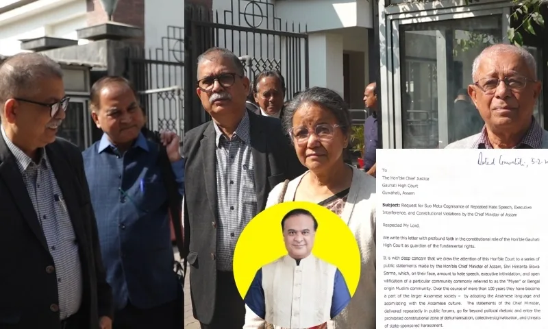 Citizens Demand Action Against Chief Minister's Communal Remarks in Gauhati