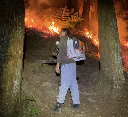 Raging Wildfires Near Sangachoeling Monastery and Dentam’s Khorung