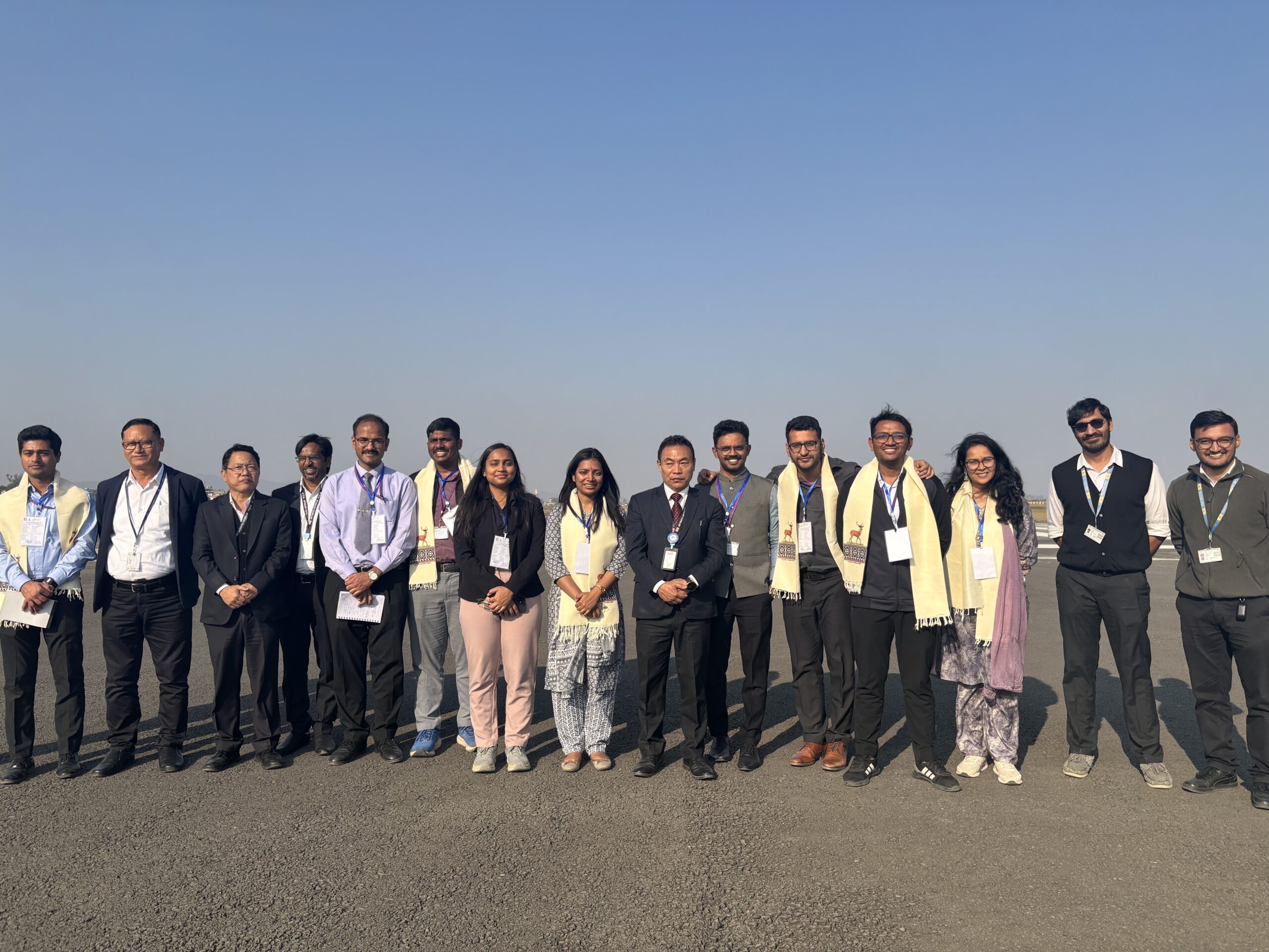 IAS Trainees Explore Imphal Airport: A Unique Field Exposure Experience