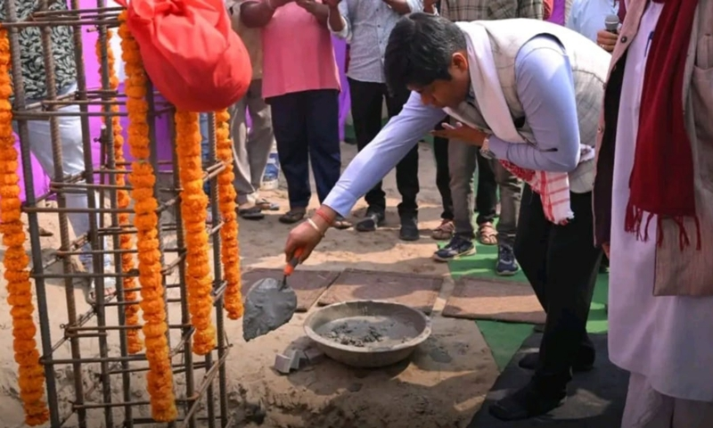 Major Milestone: New Namrup Police Station Foundation Laid (MOITRI)