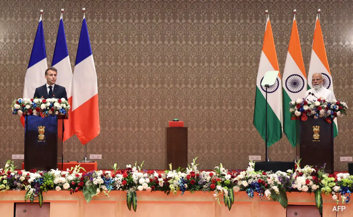 India, France Alarmed by Ukraine War; Demand Gaza 2‑State Solution