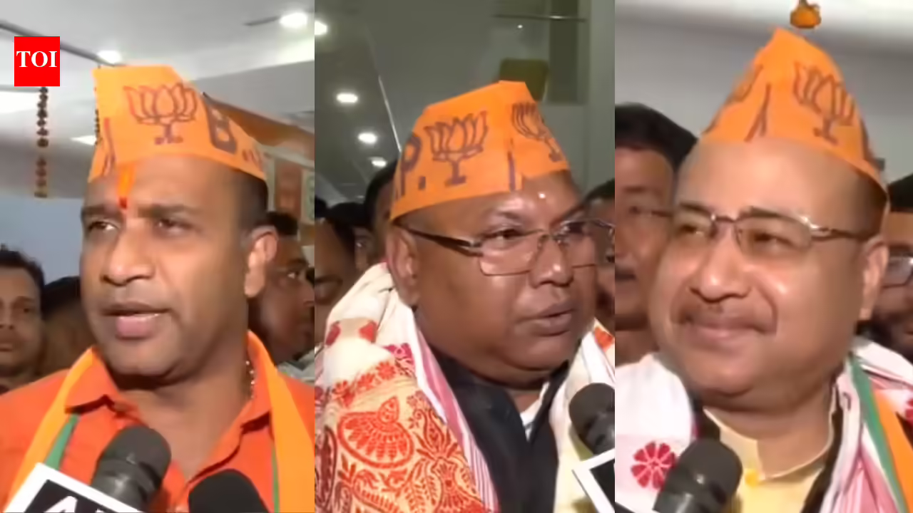 Breaking: Three Assam Congress MLAs Join BJP Ahead of Assembly Polls