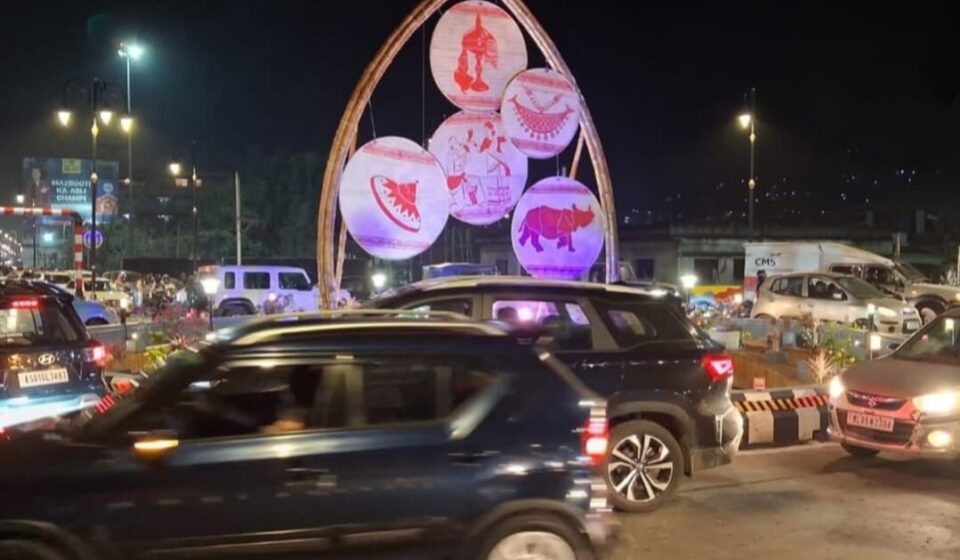Guwahati's Longest Flyover Opens — Chandmari Gridlock Persists