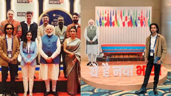 Shashikant Gupta Joins India's Elite Top 20 Creators, Meets PM Modi