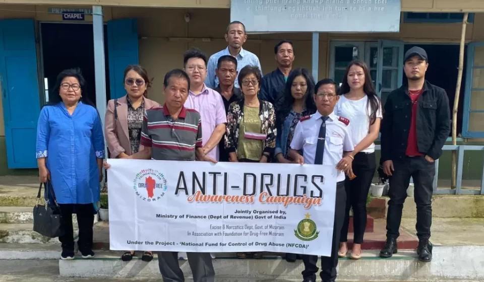 Mizoram's 25,000+ Youth Unite in Historic Drug-Free Pledge