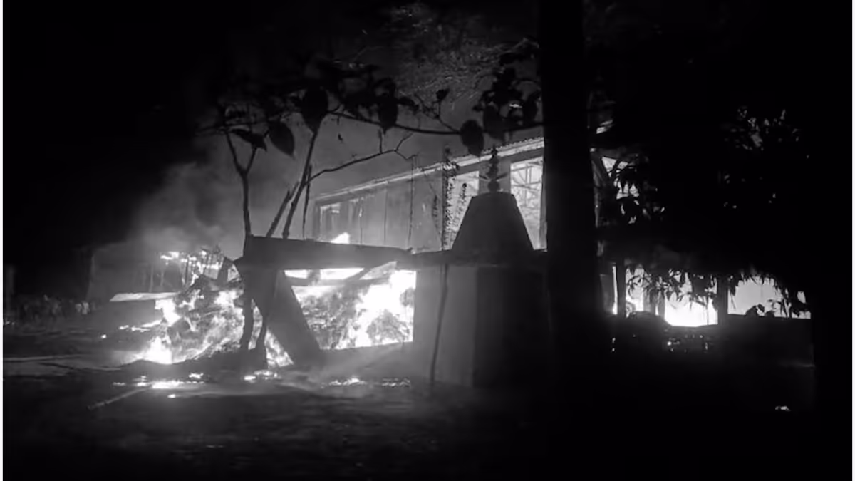 Gauripur Jute Godown Engulfed: Stock Worth Lakhs Reduced to Ashes