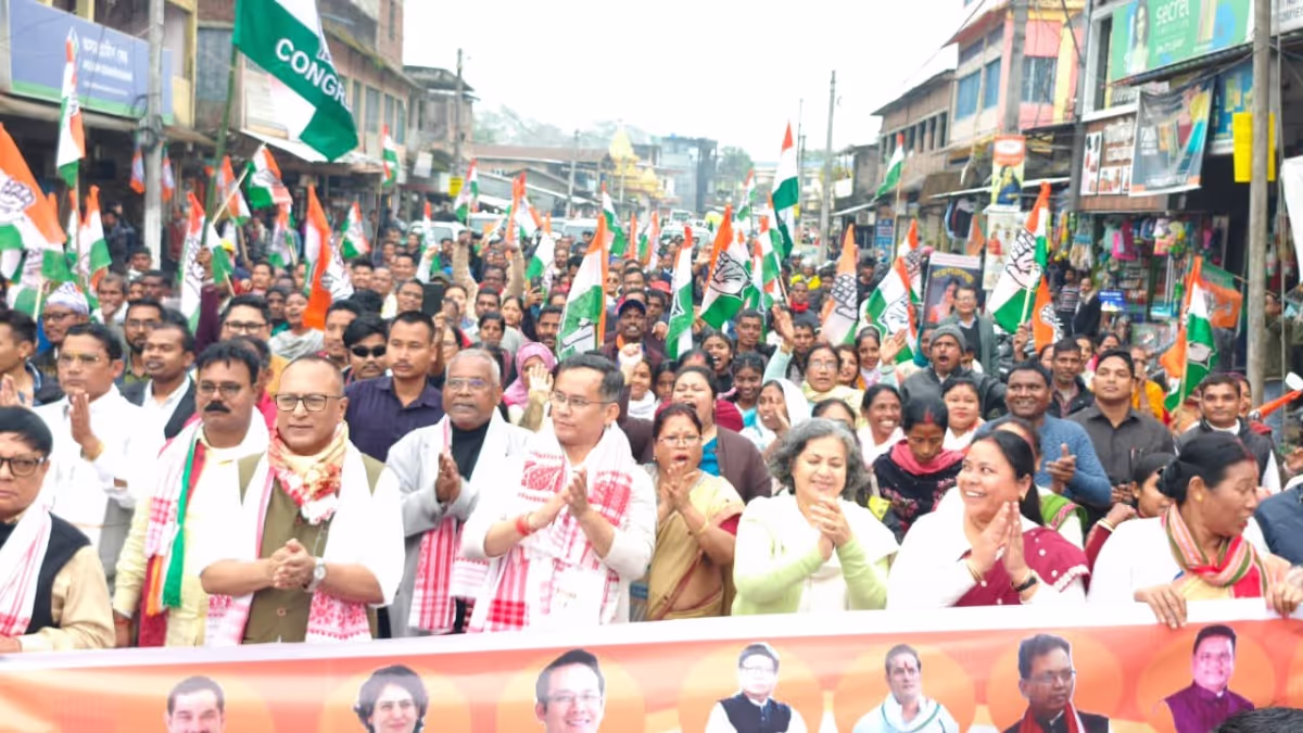 Gaurav Gogoi's Dibrugarh Yatra: Congress Pledges 'New Greater Assam'