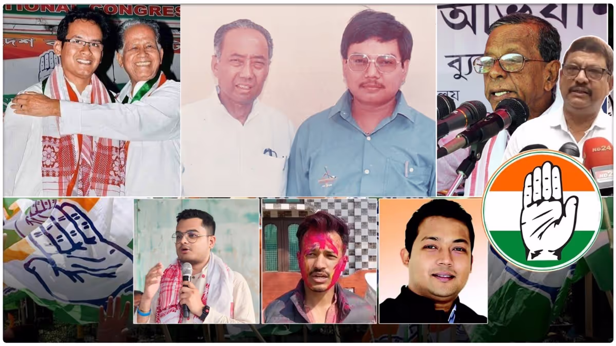 Congress' First Assam List of 42: Six Dynasts, Three Ex-CMs' Sons