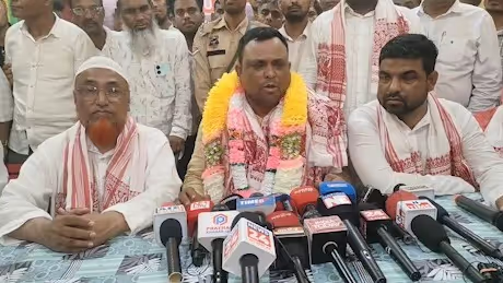 Rejaul Karim Sarkar Gratefully Thanks Badruddin Ajmal for AIUDF Ticket