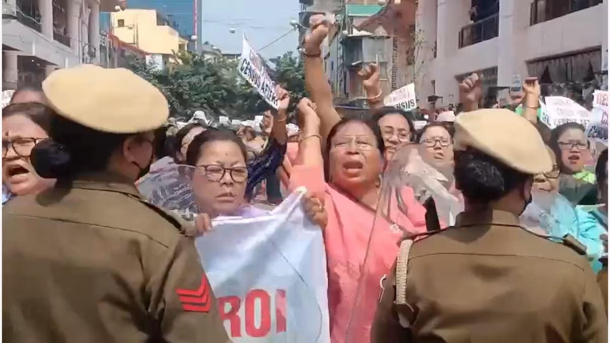 Imphal Agitation: Urgent Protest Against Census Without Immigrant ID