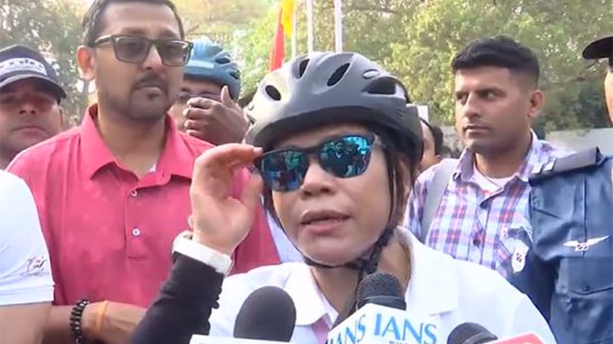 Mary Kom Backs Fit India Cycling Sundays — Make Fitness Essential