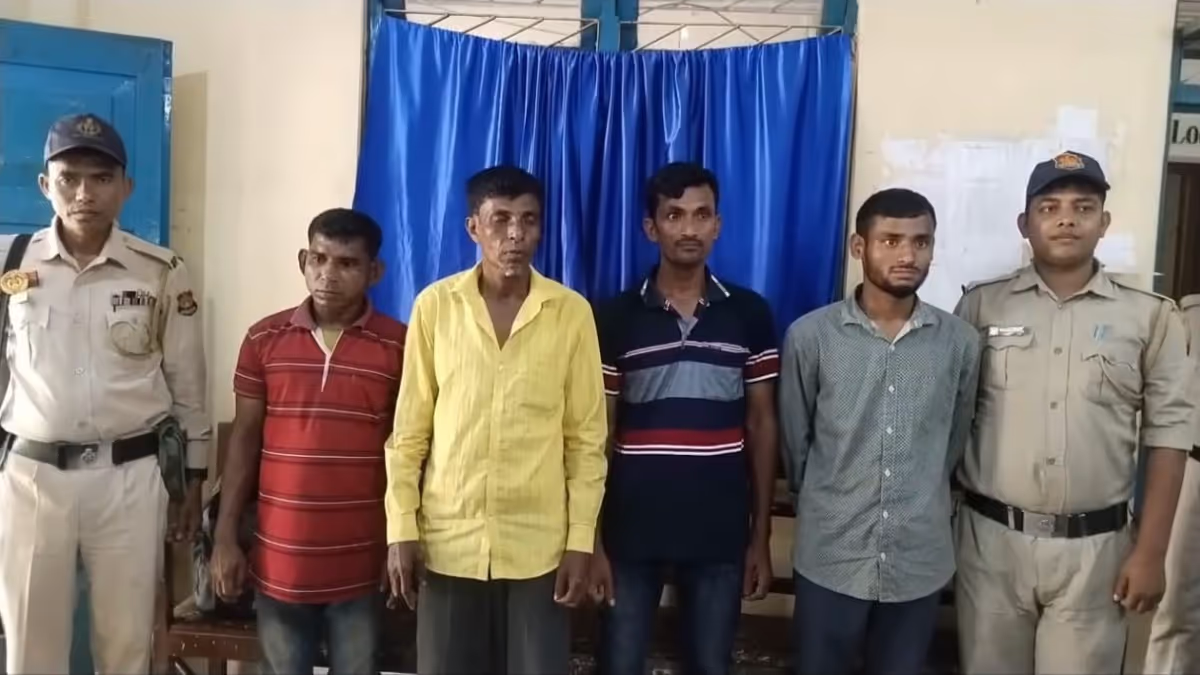 Tripura Police Arrest Four Bangladeshi Nationals for Illegal Entry