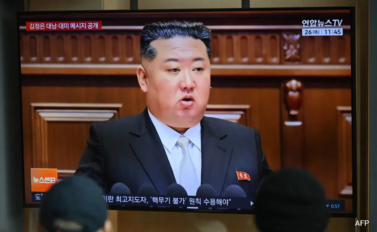 Kim Jong Un Vows Irreversible Nuclear Status, Calls South 'Hostile'