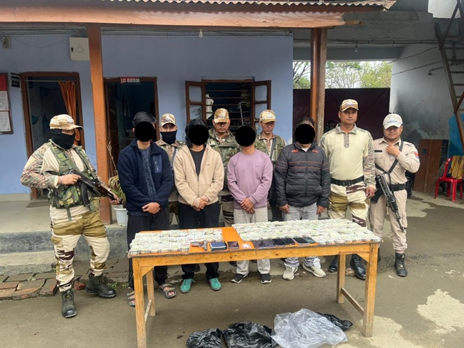 Manipur: Four Held for Extorting Contractual Nurses, Rs 39 Lakh Seized