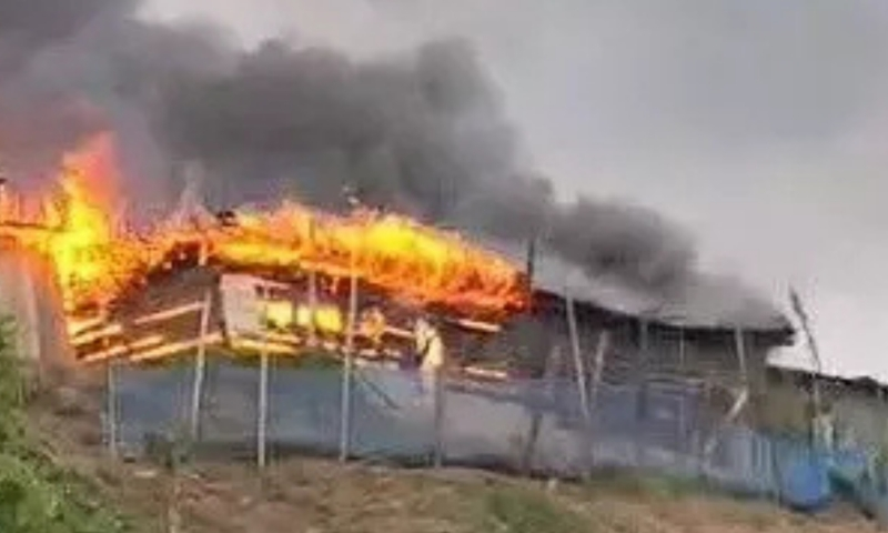 Outrage as Mob Sets NSCN-IM Office Ablaze After Four Killed
