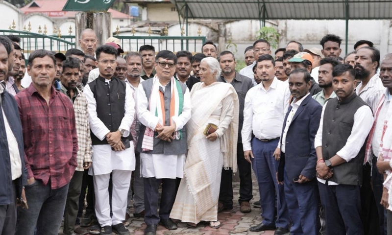 Debabrata Saikia Files Nomination in Nazira — Bold Bid for Fourth Term
