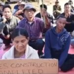 Kamjong Tribal Villagers Protest PMAY-G Housing Funding Delays