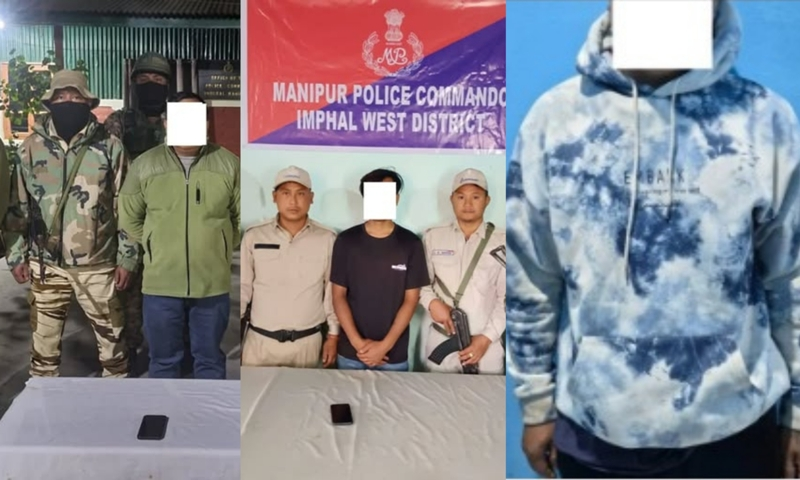 Three Insurgents Arrested, Arms & Stolen Vehicle Seized Before Holi