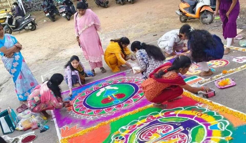 AINU's Rangoli Competition for World Kidney Day Raises Awareness