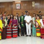 Tribal Girls of Dima Hasao Meet Tripura Governor on Assam Rifles Tour