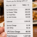 Hotels & Restaurants Banned from Adding LPG Charge — Face Penalties