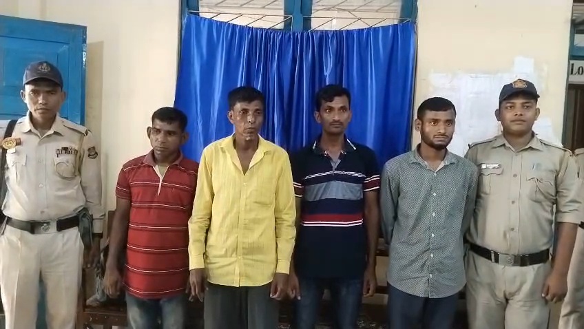 Breaking: Police Nab Four Bangladeshi Infiltrators in Khowai