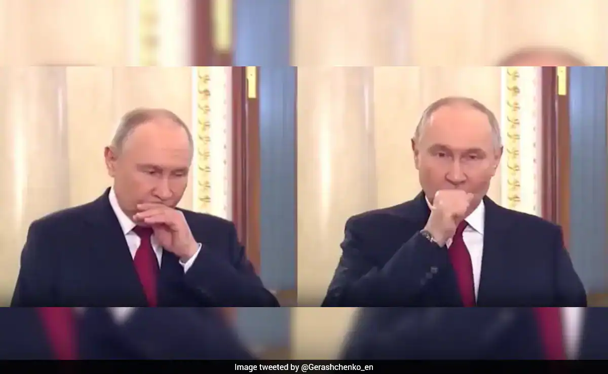 Putin Coughs in Leaked Kremlin Video — Health Fears Grow