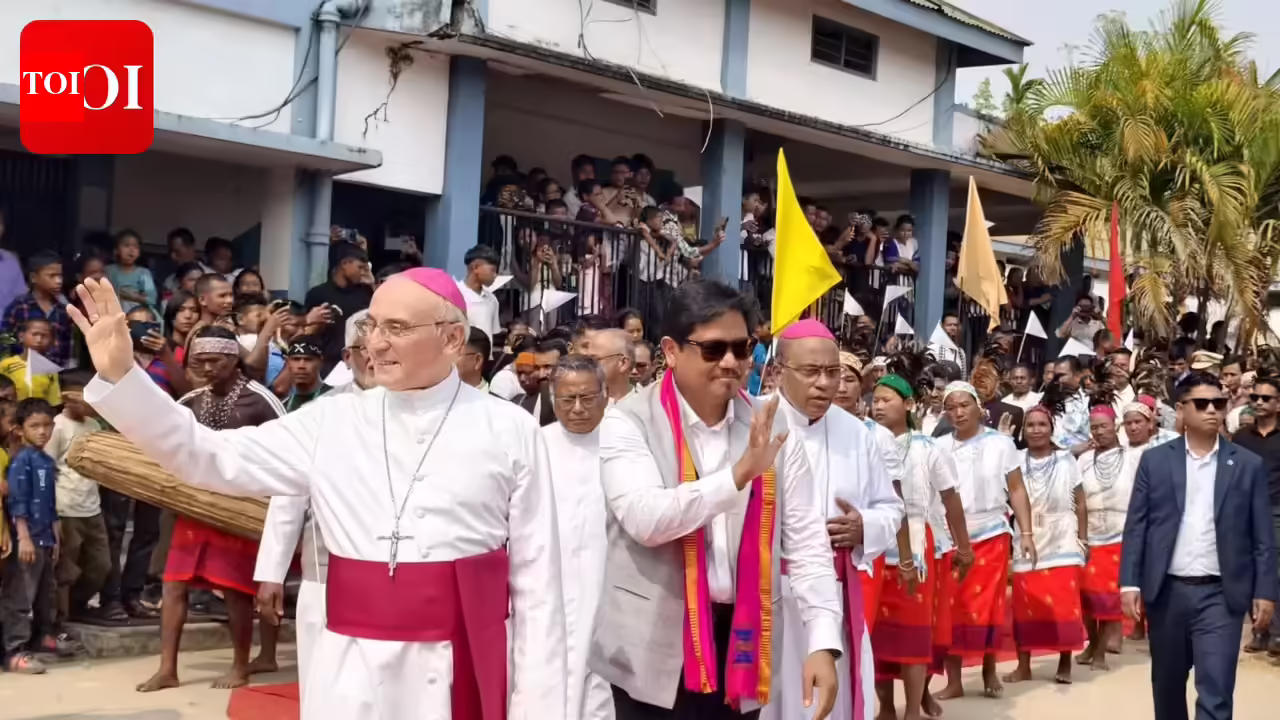 Vatican Ambassador Visits Tura for Historic Two-Day Mission