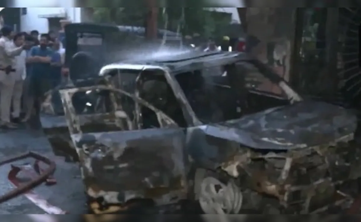 Indore Man Refutes Police EV-Charging Blast Claim After Fire Kills 8