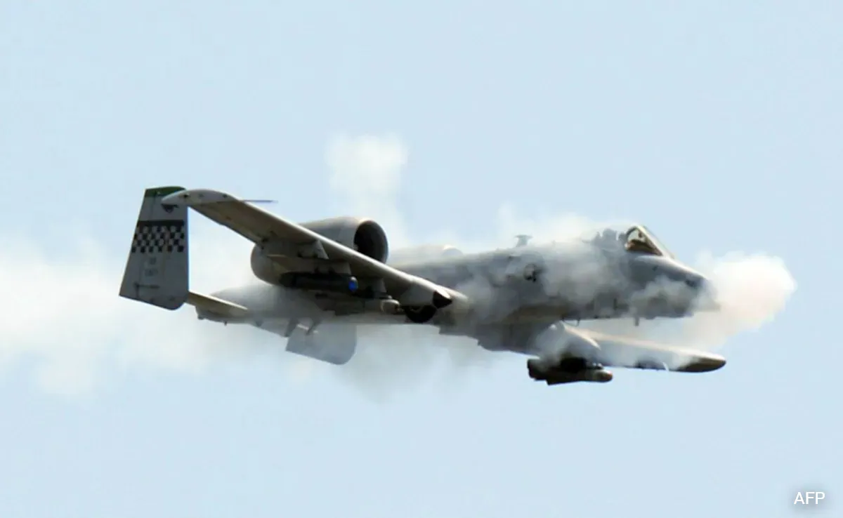 US A-10 Warthog Crashes Near Strait of Hormuz — Pilot Rescued