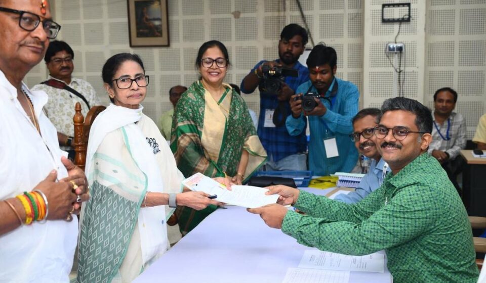 West Bengal CM Mamata Files Bhabanipur Nomination — Live