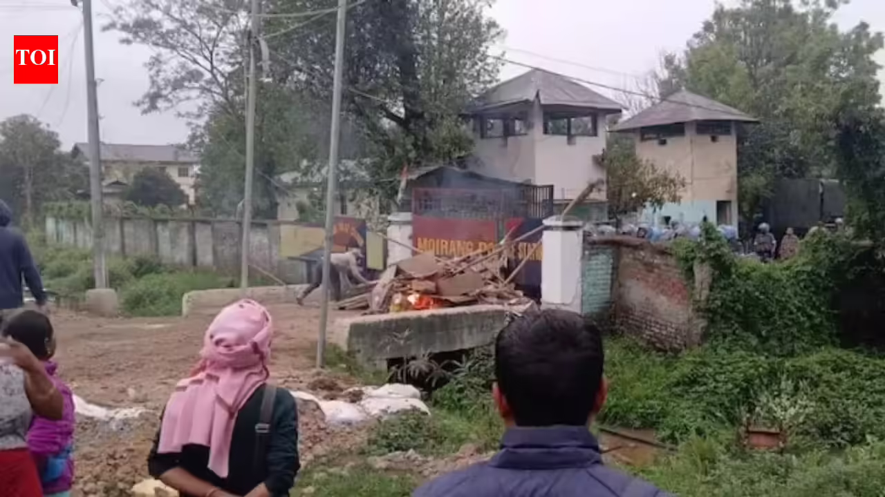 Manipur CM Inspects Survivor, Demands Best Care After Rocket Attack