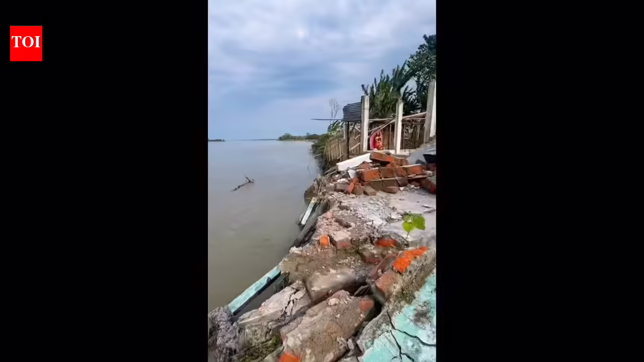 Brahmaputra Erosion Devastates Tengabari: Homes, Temple Lost