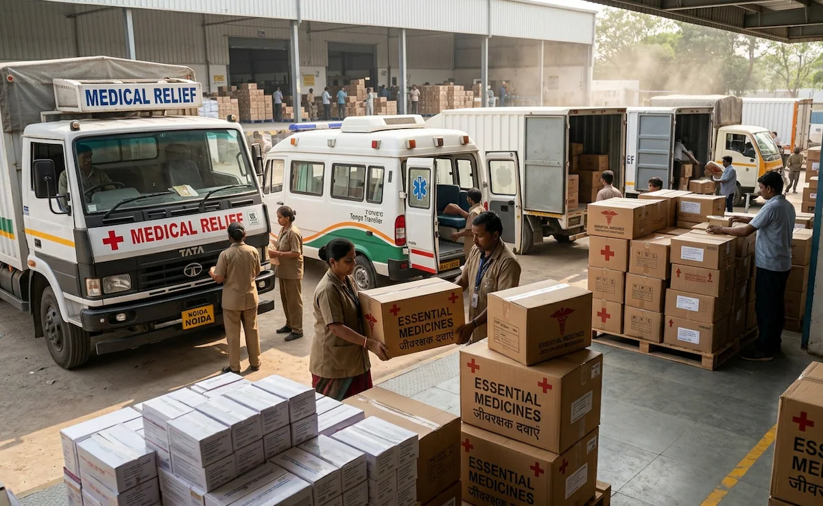Aarogya Maitri Health Cube: India's Rapid Lifesaving Aid to Jamaica