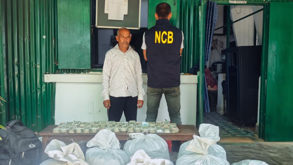 NCB-BSF-Tripura Police Seize Rs 33.62L & 51kg Ganja; One Arrested