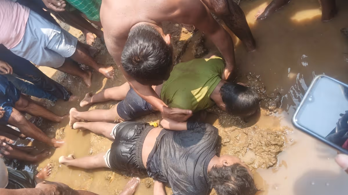 Tragic Loss: Twin Brothers Drown in Krishnai River on Goru Bihu