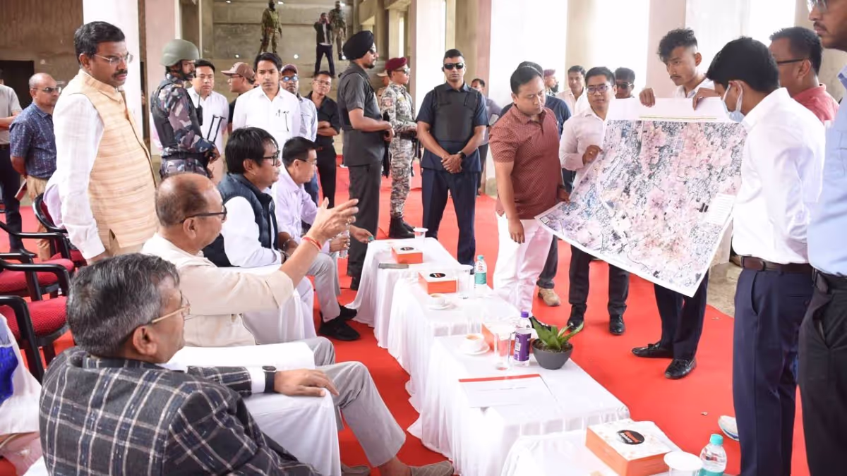 Manipur CM Inspects Imphal Station, Hails Jiribam–Imphal Rail Progress