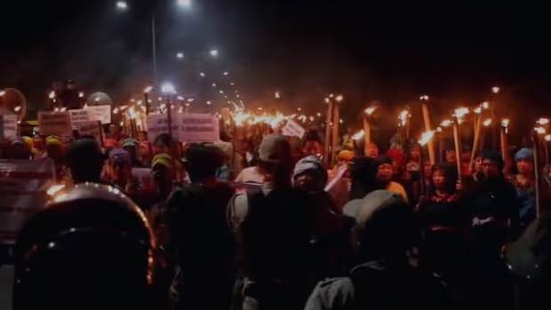Manipur Protest Over Blast Victims Turns Violent, Clashes with Police