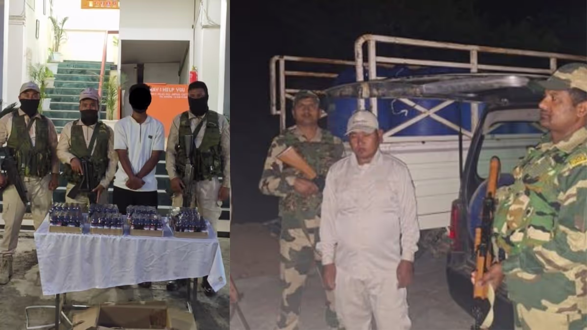 Manipur Police Seize Codeine Syrup, Intercept Fuel-Laden Vehicles