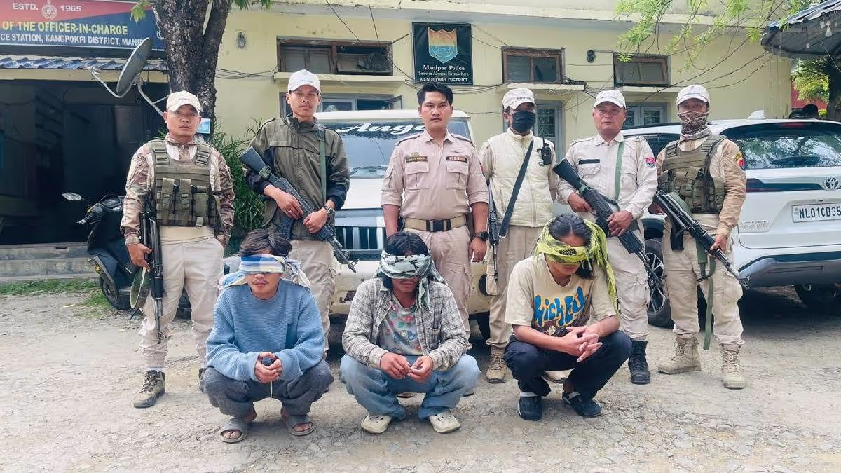 Three Held After Shocking Attempt to Torch Tyre Workshop in Kangpokpi