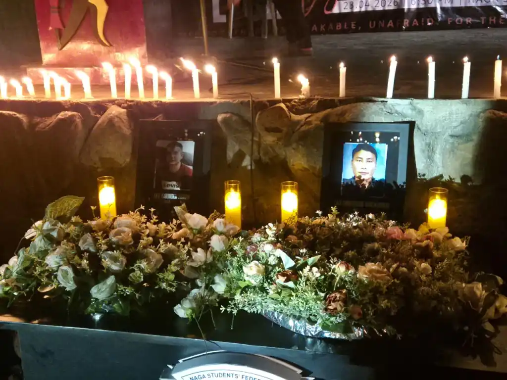 Naga Students Hold Vigil in Kohima: Mourning Ukhrul Civilians